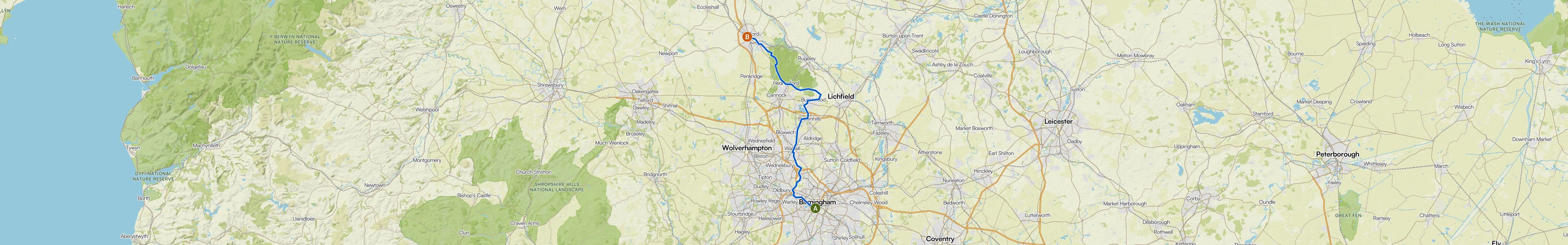 Industrial heartlands on NCN Route 5 – Reading to North Wales | Cycling ...
